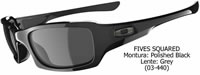 Oakley Fives Squared Polished Black-Grey (03-440)